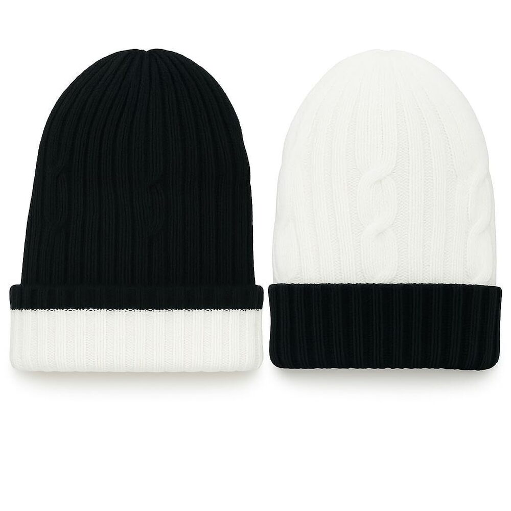 5097 Alpaca Wool 's & Reversible - Cuffed Slouchy, Beanie Hat, Unisex, One